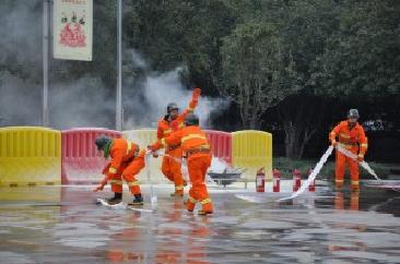 2028·体育官网科技参与长沙高新区首届微型消防站技术交锋 
